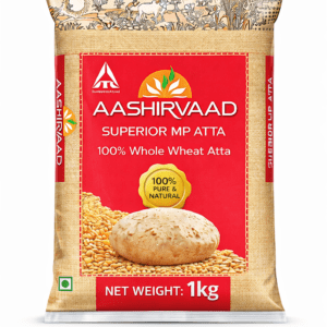 Aashirvad Whole Wheat Atta 1kg Pack