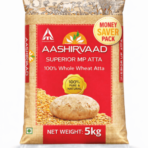 Aashirvad Whole Wheat Atta 5kg Pack