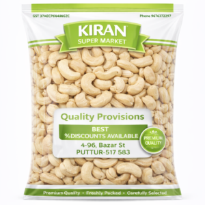 Cashew Nuts Whole 500g Packet